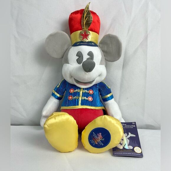 Mickey Mouse Plush The Main Attraction Dumbo the Flying Elephant Disney Parks - Picture 2 of 10